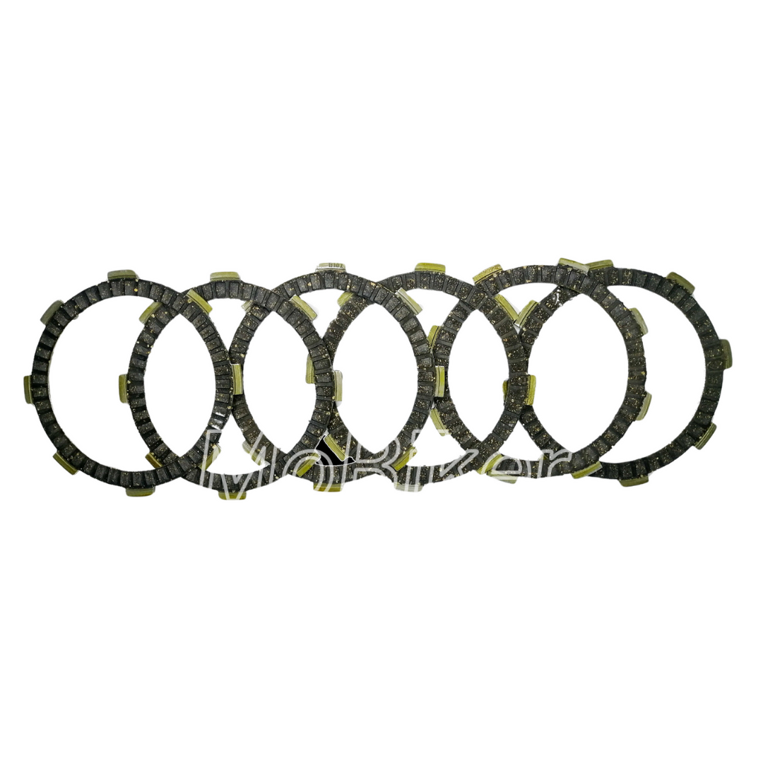 DISCOS CLUTCH AKT 125 set x6 ORIGINALES