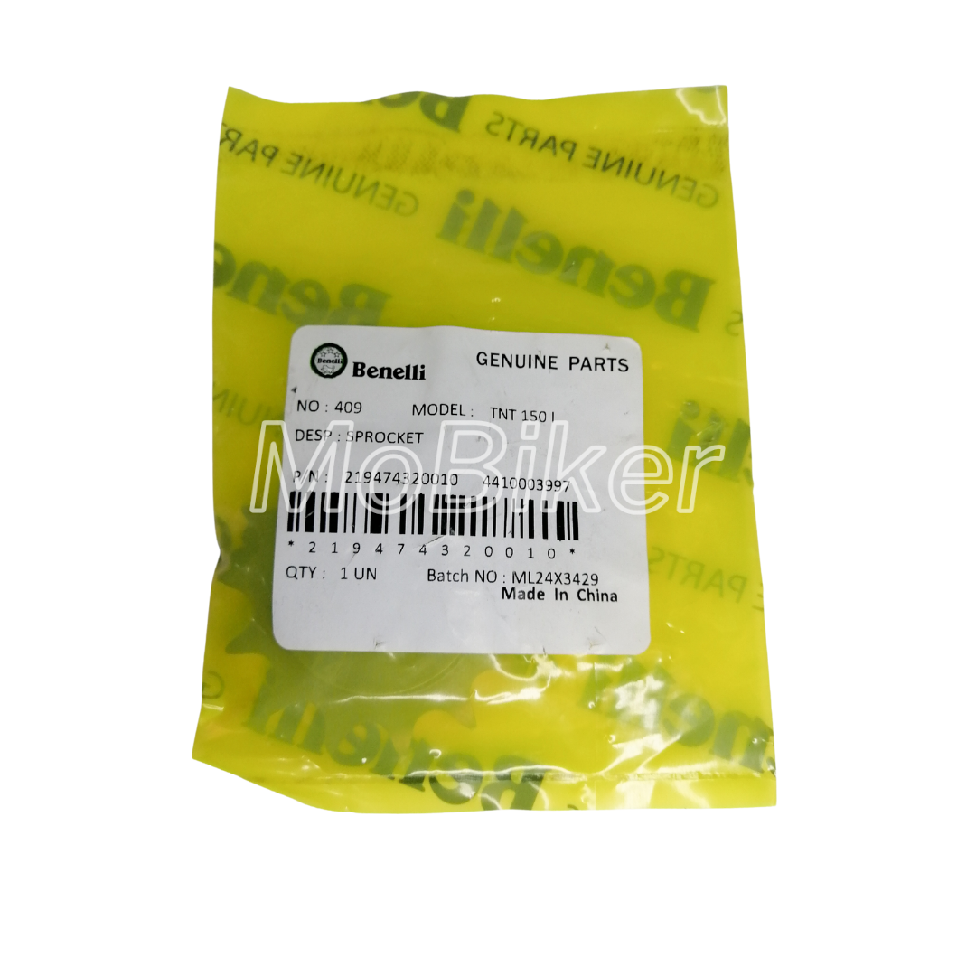 PIÑON DE ARRASTRE BENELLI TNT 150 ORIGINAL